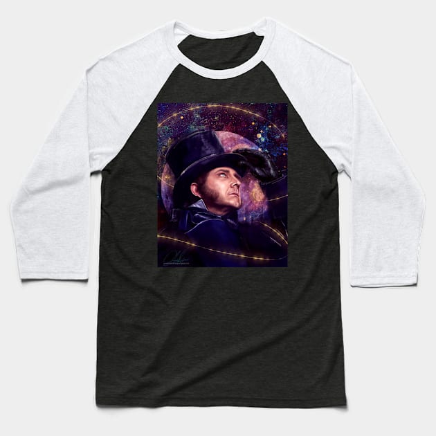 Moonlight Baseball T-Shirt by andycwhite